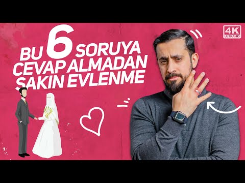 Bu 6 Soruya Cevap Almadan Sakın Evlenme | Mehmet Yıldız