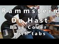 Rammstein - Du Hast (Bass Cover with Tabs)