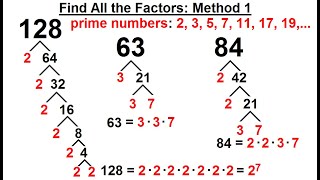 Algebra - Ch. 6: Factoring (8 of 55) How to find All the Factors: Method 1