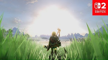Wat als Zelda Breath of the Wild er ZO uit zou zien met raytracing op de Nintendo Switch 2? 🌌🔥