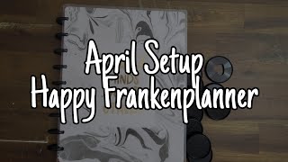 April Planner Lineup and Setup | Happy Planner Classic Frankenplanner