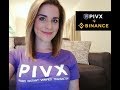 DYK: PIVX is now listed on Binance