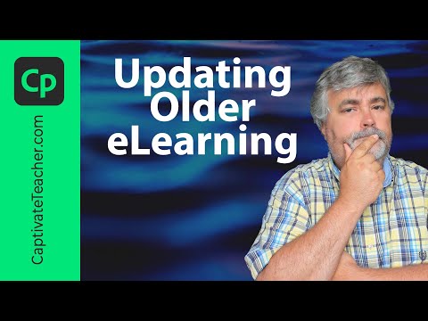 Live Stream: Updating Older eLearning Courses — January 26, 2022, 10:00 AM ET