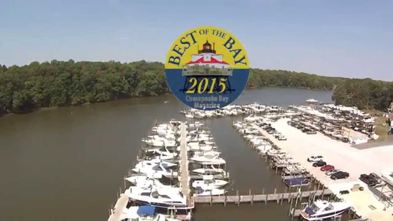 Entering Rhode River Marina