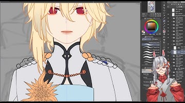 [ART STREAM #1] Making a (mess) live2D model