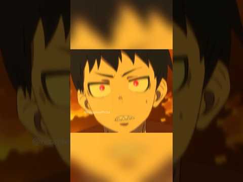 شينرا يدمر هوشيمي ا بضربة واحدة لإنقاذ تاماكي في Fireforce انمي