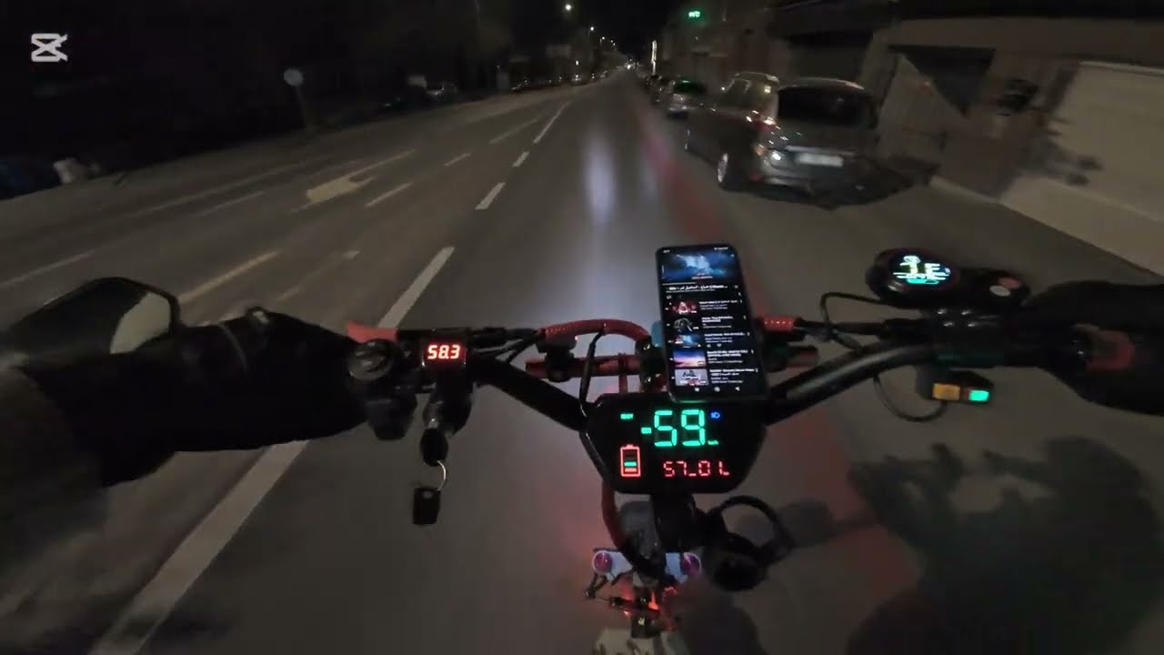 Chill night ride on ANGWATT T1.....