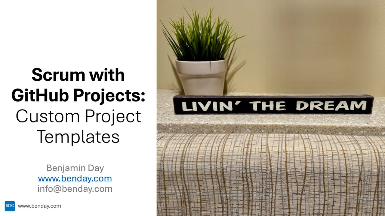Scrum with GitHub Projects: Custom Project Templates