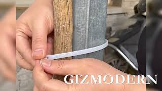 Multi-Purpose Stainless Steel Self-Locking Cable Ties， for Wrapping, Fence, Outdoor (100pcs)