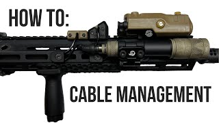 How to: Rifle Cable Management (Modlite Mod Buttons)