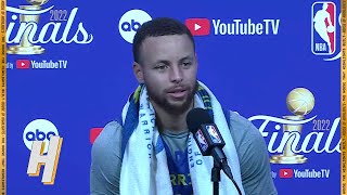 Stephen Curry Full Interview - Game 1 Preview | 2022 NBA Finals Media Availability