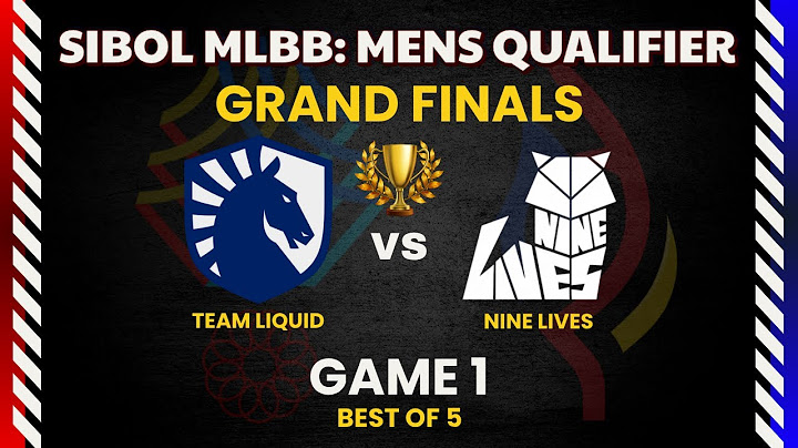 Team Liquid PH vs Nine Lives Game 1 BO5 Grand Finals | Sibol MLBB Mens Qualifier | 33rd SEA Games