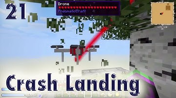 Crash Landing | 21 - Pneumaticcraft Tree Farm | Modded Minecraft Let