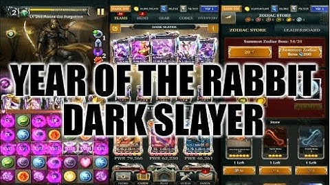 Legendary Game Of Heroes: Year Of The Rabbit Event Gameplay/Team Testing (Dark Slayer)