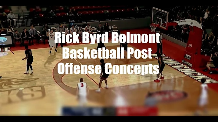 Rick Byrd Belmont Basketball Post Offense Concepts