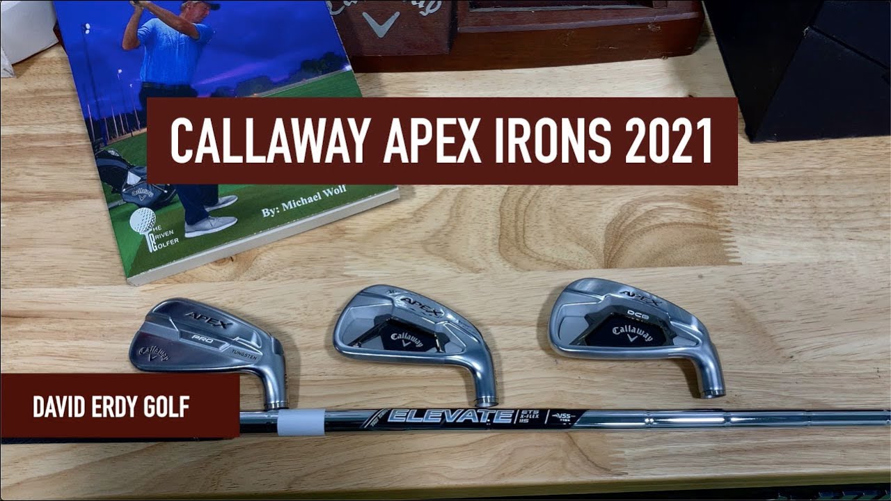 APEX 21s - APEX PRO 21s - APEX DCB 21s - Trackman Evaluation of the new Callaway Apex Irons