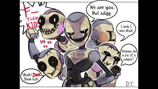 Were You But Edgy Fnaf Security Breach Comic Dub By D.t