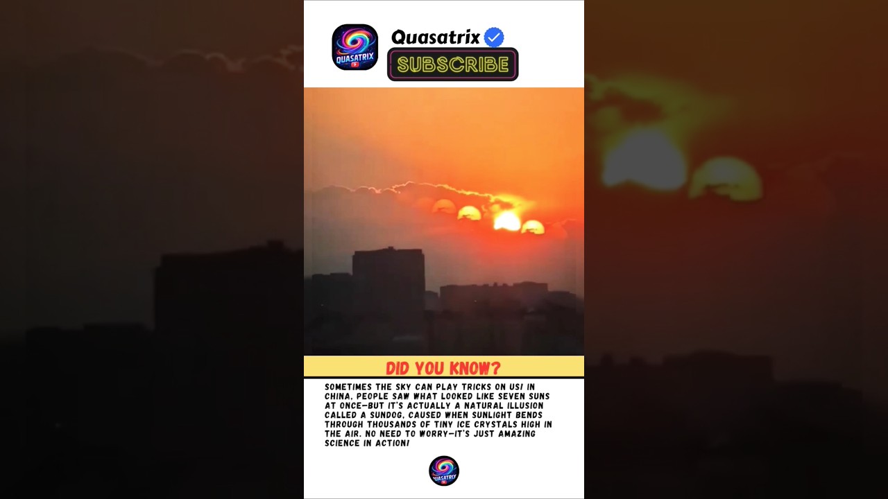 7 Suns in the Sky!? The Shocking Truth Behind China’s Viral Illusion 🌞🌞🌞 