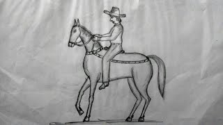 Top 4 how to draw a man on a horse easy in 2022