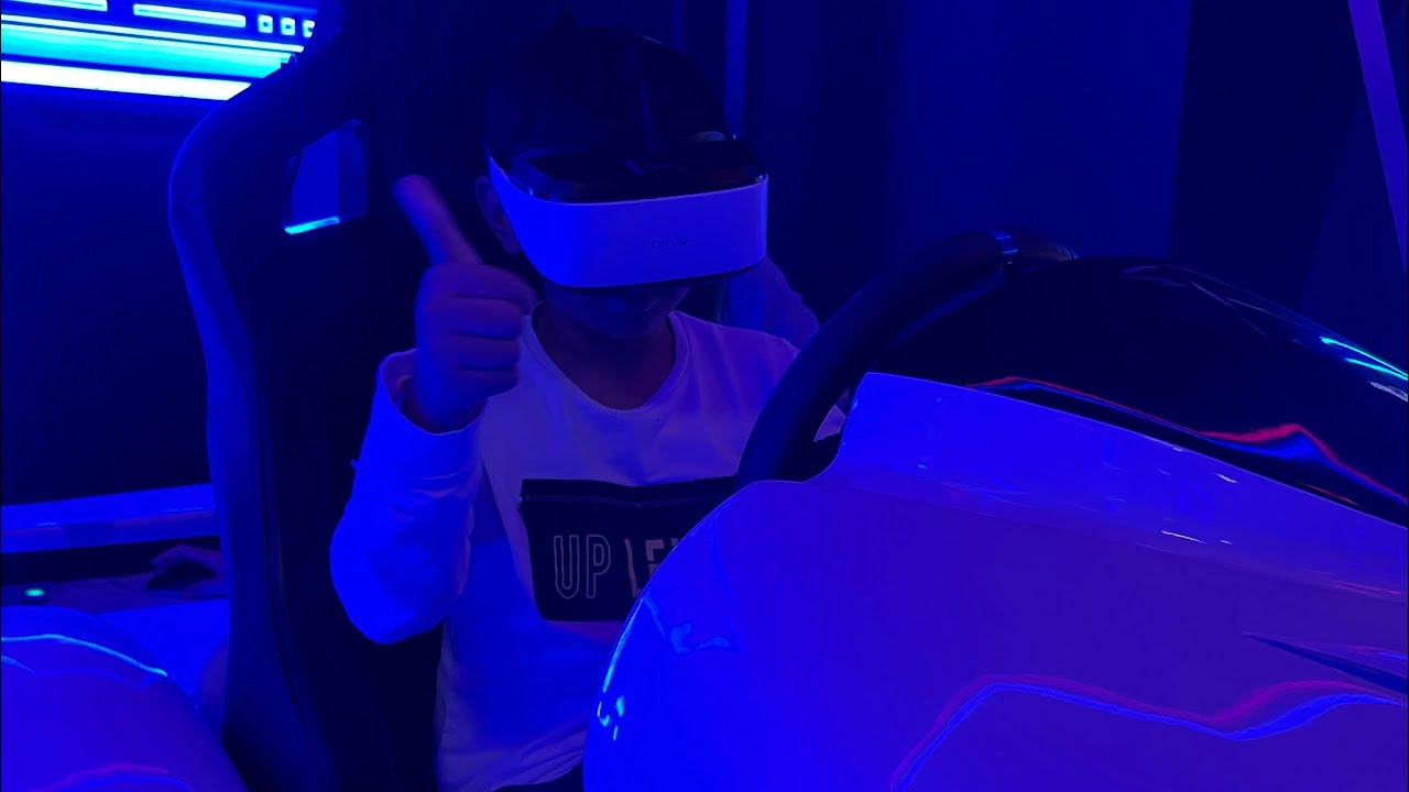 Amazing Virtual Reality Ride Mall of Oman YouTube