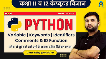 Class 11th & 12th | Python Operators | 2021 | By Sampat Raj Liler