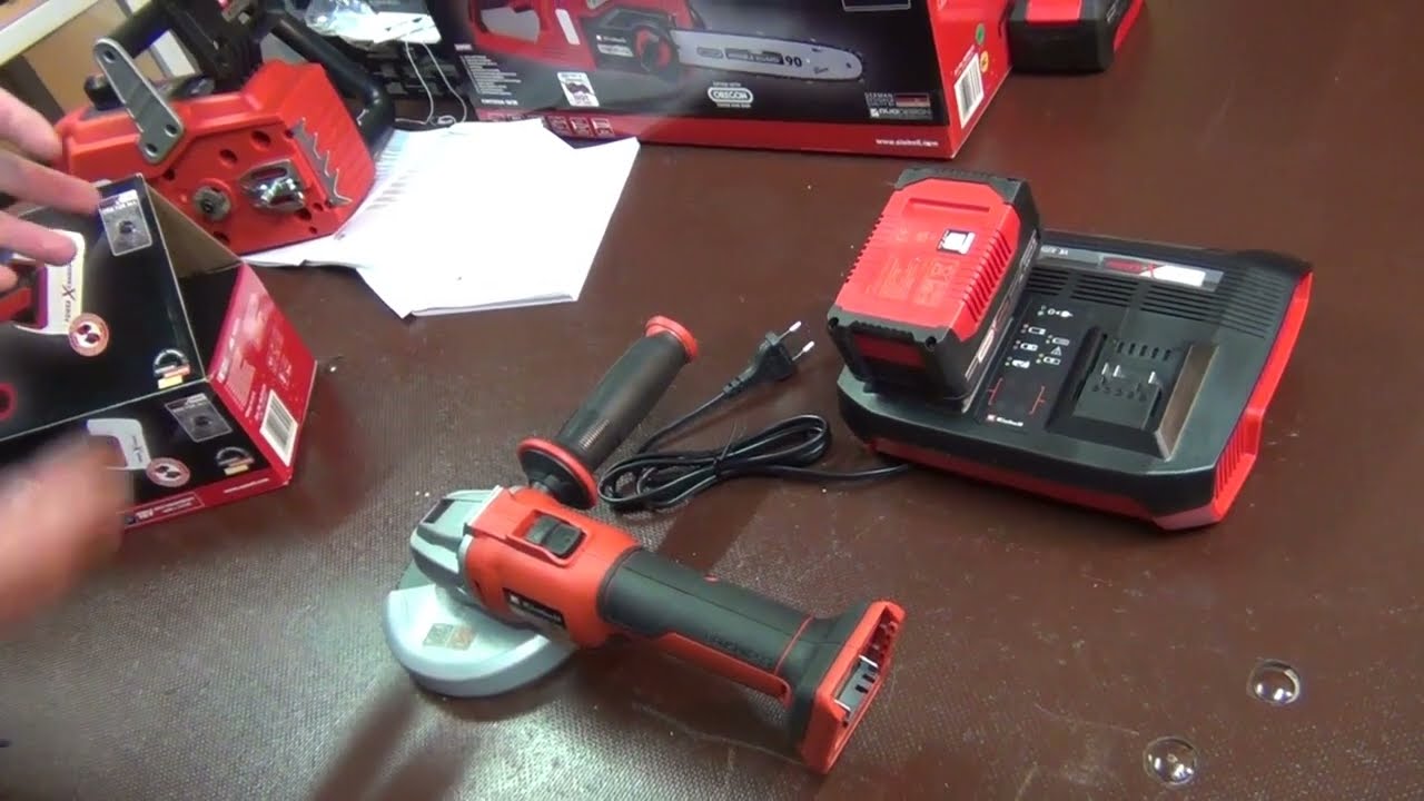 Акумуляторна болгарка Einhell AXXIO 18/125 Q   безщіточна кутова шліфмашина, усунуті недоліки