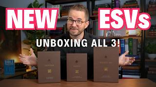 فتح صناديق النسخ الثلاث الجديدة من الكتاب المقدس ESV Heirloom من Crossway 📦 screenshot 4