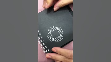 如何畫禪繞圖樣 #hamadox How to draw the Zentangle Pattern #Shorts