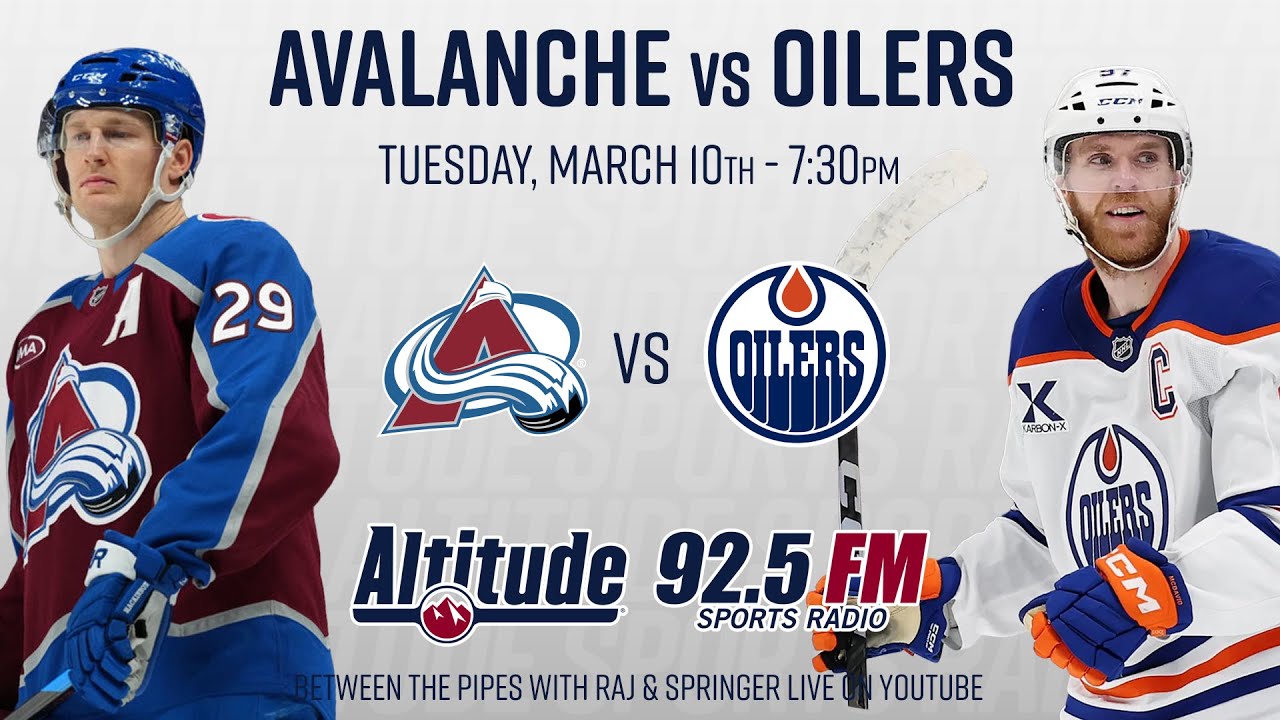 Game 63: Referees Take Over Elite Avs/Oilers Matchup as Avs lose 4-3