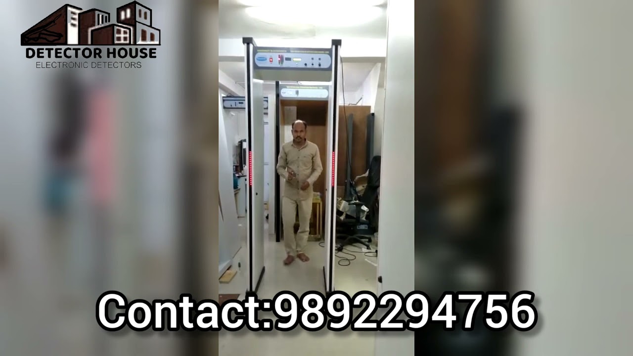 Multi zone door frame metal detector | Walk through metal detector | Multi zone | Metal Detector |