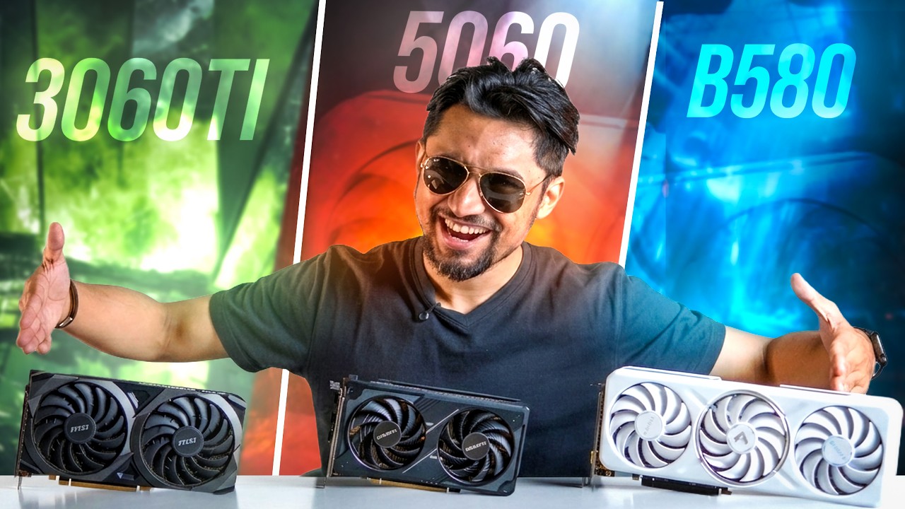 The Ultimate GPU Battle | RTX 5060 VS ARC B580 VS RTX 3060TI