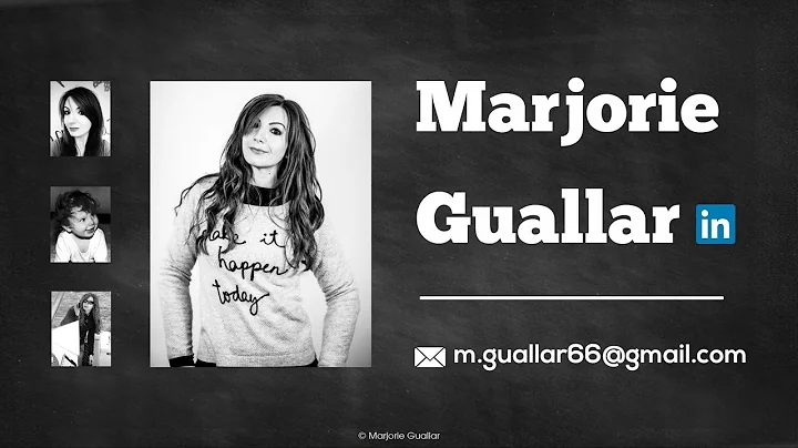 CV Marjorie Guallar motion design