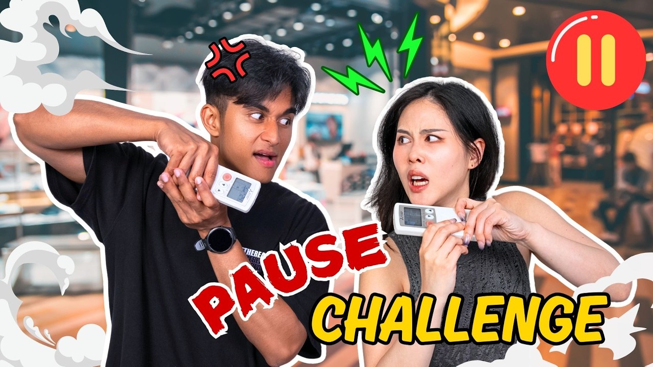 【 24H PAUSE CHALLENGE 】HE EMBARRASSED ME IN PUBLIC 🥶  @davidmatthew_ feat. @thisisbenzo