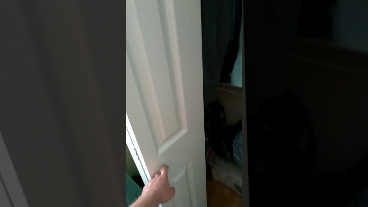 How to open a closet door. YouTube