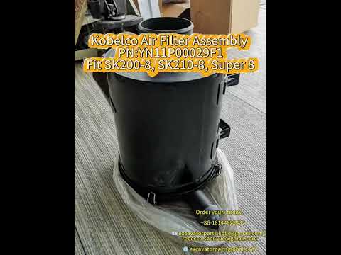 Air Filter Housing kobelco excavator parts video