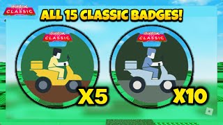 How To Get ALL 10 TIX & 5 TOKENS in Livetopia! (Roblox The Classic 15 Badges)