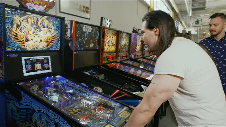 Andrew W.K. likes pinball as much as he loves to party