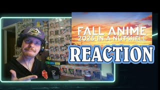 Fall Anime 2025 in a Nutshell REACTION