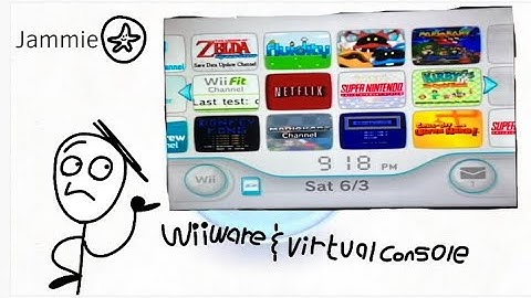 How I have a bunch of WiiWare and Virtual Console games! (Homebrew vid)-Jammie