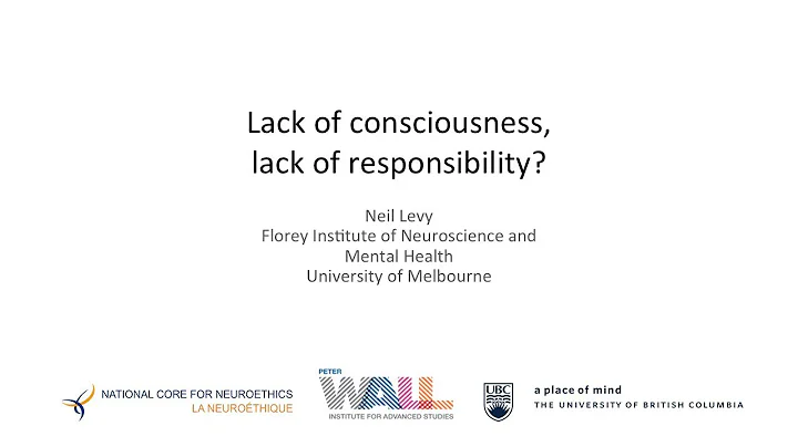 "Lack of Consciousness, Lack of Responsibility?" b...