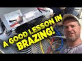 Hacked AC Condenser Replacement - Compressors Failed Defective TVX & Daniel Gets a Torch Haircut