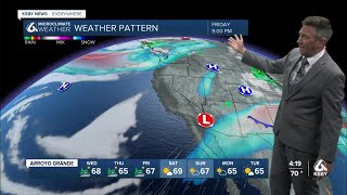 Temps won't be able to warm much under the current pattern