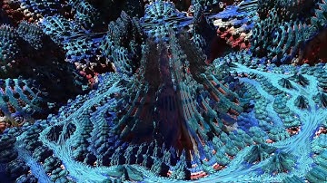 Alien Structure. A Flight into a 3D Fractal.