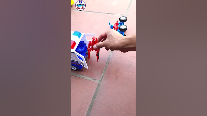 Toy car assembly, spiderman car, police car  #shorts