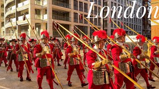 London, England 🏴󠁧󠁢󠁥󠁮󠁧󠁿 Central London November 2023 Walking Tour | Lord Mayor’s Show 2023