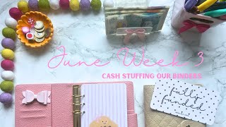 🎀 JUNE WEEK 3 CASH STUFFING | SINKING FUNDS & SAVINGS CHALLENGES | UK BUDGET