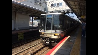 JR西日本 湖西線 新快速 敦賀行 223系 V19編成 山科駅から近江塩津駅 車窓（2014/07/26）