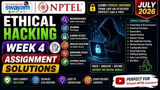 Ethical Hacking Week 4 Assignment Answers 2026 | NPTEL July 2026 | NPTEL Assignment Solutions