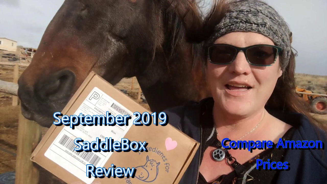 Saddle Box Unboxing! | Wild excited horse loves it! | Review & Compare Amazon Prices.