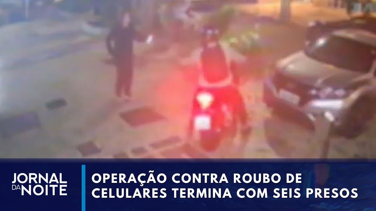 Operação contra roubo de celulares termina com seis presos no RJ